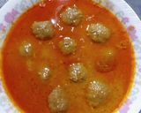 A picture of step 9 of Beef Kofta Curry.