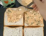 A picture of step 5 of Tandoori Mayo sandwich.