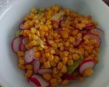 A picture of step 1 of Exotic Salad.