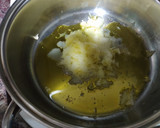 Foto del paso 1 de la receta: Patatas estofadas con tacos de jamón