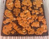 Foto langkah ke 9 dari resep Brownies Cookies Red Velvet.
