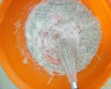 A picture of step 3 of Viazi Karai with Dhania and seasonings.