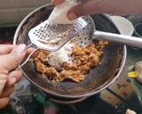 A picture of step 4 of Soya keema Sandwich.