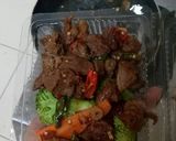 Foto langkah ke 7 dari resep Tumis daging sapi untuk diet, no oil, no garam no micin,.