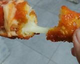 Foto langkah ke 6 dari resep Corn Dog Mozzarella.