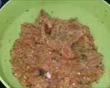 A picture of step 2 of Chicken Seekh kabab.