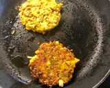 A picture of step 7 of Quinoa and Prawn Fritters.