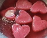 रोज़ रसगुल्ला हार्ट शेप में(Rose rasgulla heart shape me recipe in Hindi) रेसिपी चरण 5 फोटो