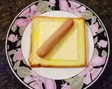 Foto langkah ke 2 dari resep Sosis Keju French Toast.