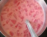 A picture of step 2 of Watermelon Sherbet/Mohabbat ka Sherbet.