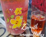 A picture of step 2 of Roohafza and Mint Cooler.