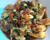 Foto langkah ke 5 dari resep Dadar Tahu Gimbal ala Fitsas.