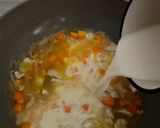 Foto langkah ke 3 dari resep Sup Krim Brokoli Wortel Ayam.