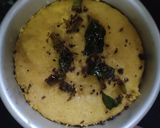 जाळीदार खमण ढोकळा (Khaman Dhokla Recipe In Marathi) रेसिपी स्टेप 7 फोटो