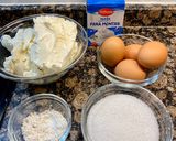 Foto del paso 1 de la receta: Pastel de queso con esencia de menta