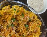 A picture of step 16 of Karachi Biryani 😋.
