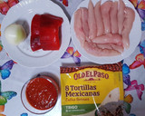 Foto del paso 1 de la receta: Fajitas de pollo a mi manera 😊