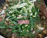 Foto langkah ke 5 dari resep Cumi asin sambel ijo.