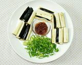 Hình bước làm 2 của món Cà Tím Trộn Gia Vị 가지무침 (Món Chay)