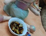 A picture of step 3 of Coconut peanut jeera aloo.