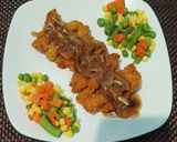 Foto langkah ke 9 dari resep Chicken Tempura Teriyaki Sauce.
