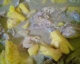 Foto langkah ke 4 dari resep Ayam opor nanas.