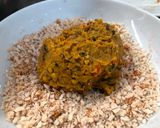A picture of step 7 of Spiced Sweet potato, Black Bean and Chick-pea burgers with Lime Raita.