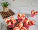 Foto langkah ke 4 dari resep Bolu Kukus Merah Putih.