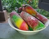 Foto langkah ke 5 dari resep Es rainbow.