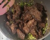 Foto langkah ke 4 dari resep Dendeng Sapi Lado Hijau.