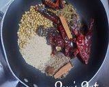 A picture of step 2 of Kolhapuri Mutton.