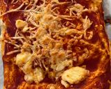 Foto langkah ke 5 dari resep Pizza Mozzarella Sederhana.