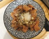 Hình bước làm 1 của món Chả ức gà nướng eatclean
