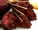 Une image de l'étape 2 de Boulettes veggie et Fusilli au ketchup de betterave.