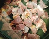 Hình bước làm 1 của món Canh Khoai Cao Hầm Bò