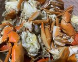 Foto langkah ke 1 dari resep Kepiting Saus Asam Manis Pedas.