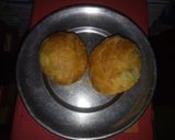 A picture of step 4 of Mung Daal Kachori.