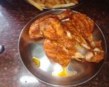 A picture of step 1 of Iraqi cuisine chicken kepsa rice.