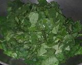 A picture of step 4 of Chaulai aur moong dal ki sabji.