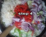 A picture of step 4 of Soyayyar shinkafa da kwai.