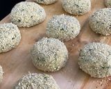 Une image de l'étape 3 de Boulettes de courgettes.