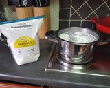 A picture of step 1 of Dairy Free Hot Chocolate.