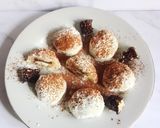 Foto langkah ke 6 dari resep Mochi Isi Wafer Caramel (Tanpa tepung ketan).