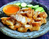 Hình bước làm 5 của món Thịt ba chỉ chiên da giòn