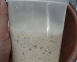 Foto langkah ke 2 dari resep Garlic Cheese Soft Sourdough Bread.