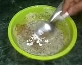 A picture of step 3 of Mint Raita.