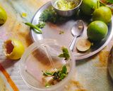 A picture of step 2 of Spicy Guava chilli Mint Shorts (Amrood shorts).