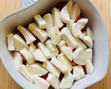 A picture of step 2 of Cheese appetizer with tomatoes and sausage.