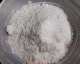 A picture of step 3 of Coconut Farali Biscuits.