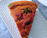 Foto del paso 14 de la receta: Tarta de calabaza cremosa con cerezas escarchadas y Pumpkin pie